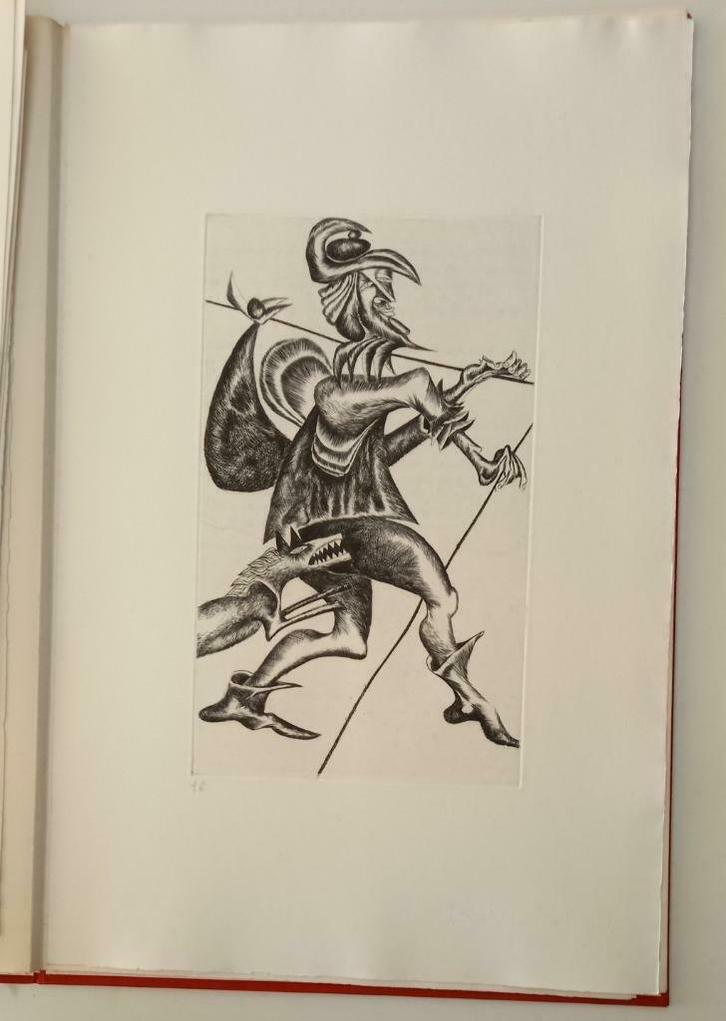 Tarots 1973 Yves Jobert (ill) Pothier & Faivre - 1 VAN 9 EX., Antiquités & Art, Art | Eaux-fortes & Gravures, Enlèvement ou Envoi