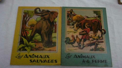 2 Les Animaux   ( Artima Tourcoing) La vache - L'elephant, Boeken, Stock en Verzamelingen, Gelezen, Ophalen of Verzenden