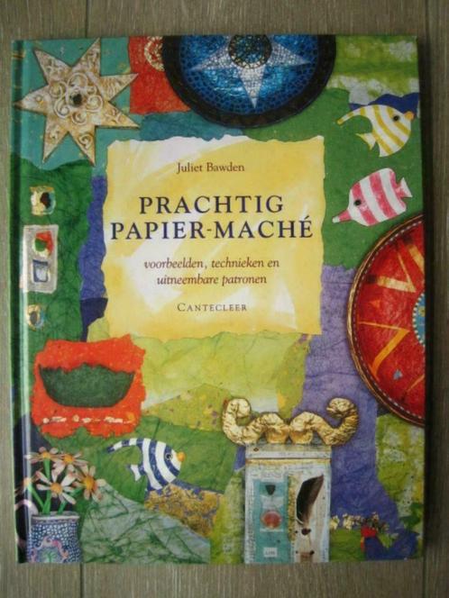 Boek Prachtig Papier-maché - Juliet Bawden, Livres, Loisirs & Temps libre, Comme neuf, Scrapbooking et Bricolage, Enlèvement ou Envoi