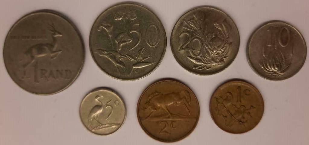Zuid Afrika - muntenset, Ophalen of Verzenden, Zuid-Afrika, Setje