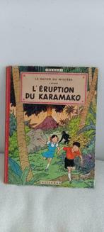 BD De uitbarsting van Karamako, Boeken, Gelezen, Ophalen of Verzenden, Eén stripboek, Hergé
