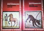 Deux dictionnaires Français-Latin et Latin-Francais, Livres, Comme neuf, Français, Enlèvement