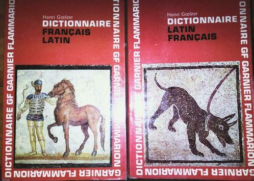 Deux dictionnaires Français-Latin et Latin-Francais, Livres, Dictionnaires, Comme neuf, Français, Enlèvement