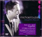 MICHAEL BUBLE CAUGHT IN THE ACT- LIVE CD + DVD TOGETHER, Cd's en Dvd's, 2000 tot heden, Zo goed als nieuw, Verzenden