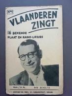 Vlaanderen zingt. Bob Scholte 1948, Ophalen of Verzenden, Zo goed als nieuw