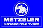 Patch Metzeler Motorcycle Tyres - 105 x 65 mm, Nieuw