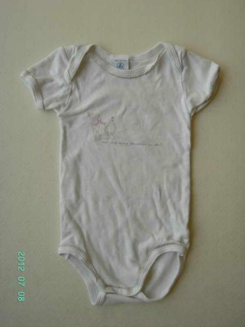 Witte body – Absorba – maatje 18m / 81 cm - 80, Kinderen en Baby's, Babykleding | Maat 80, Gebruikt, Jongetje of Meisje, Nacht- of Onderkleding