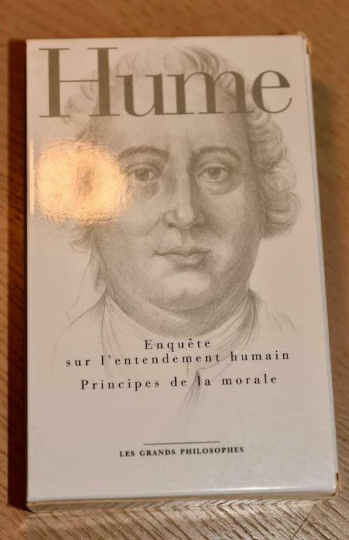 Hume  Enquête sur l'entendement humain, Principes de la ..., Boeken, Filosofie, Gelezen, Algemeen, Ophalen of Verzenden