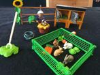 Playmobil enfant avec enclos et lapins, Enfants & Bébés, Jouets | Playmobil, Ensemble complet, Enlèvement, Utilisé
