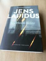 Roman Stockholm Delete Jens Lapidus, Boeken, Ophalen of Verzenden, Zo goed als nieuw