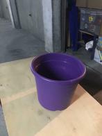 Kunststoffen bloempot hoogte 25 cm diam 30 cm kleur paars, Tuin en Terras, Bloempotten, Ophalen, Zo goed als nieuw