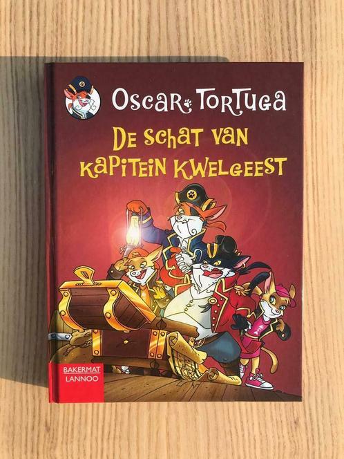 De schat van kapitein Kwelgeest - Oscar Tortuga, Boeken, Kinderboeken | Jeugd | onder 10 jaar, Zo goed als nieuw, Fictie algemeen