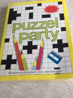 Puzzel party boek, Ophalen of Verzenden