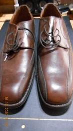 Italiaanse luxe schoen 45 Grosvenor bruin leer, Grosvenor, Bruin, Overige typen, Ophalen of Verzenden
