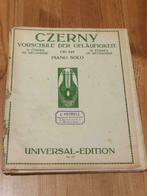 Partitions CZERNY Piano solo Op 849, Les of Cursus, Piano, Gebruikt, Ophalen of Verzenden