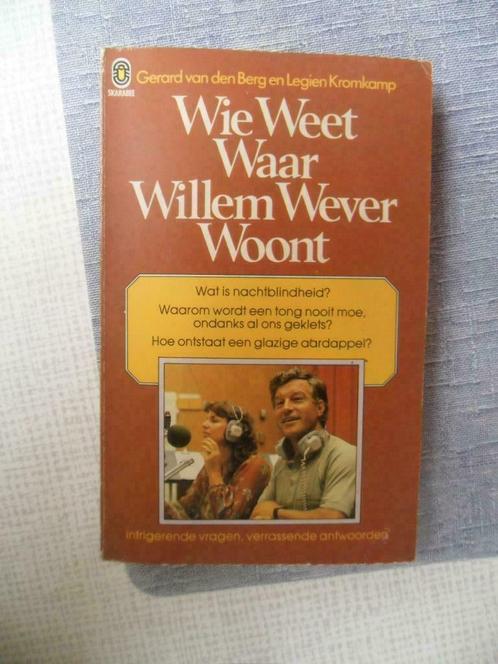 wie weet waar Willem Wever woont?, Boeken, Wetenschap, Zo goed als nieuw, Ophalen of Verzenden