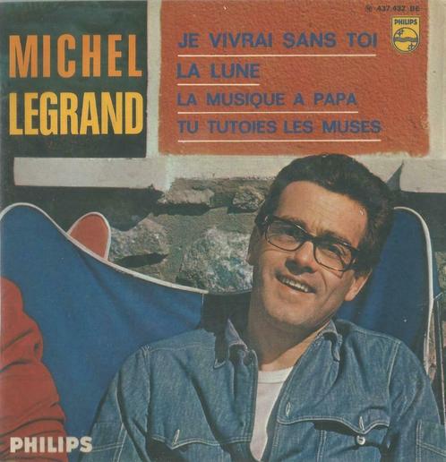 Michel Legrand – Je vivrai sans toi / La lune + 2 – EP, CD & DVD, Vinyles Singles, EP, Pop, 7 pouces, Enlèvement ou Envoi