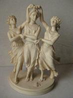 Vintage G. Ruggeri the Three Graces Figurine., Antiquités & Art, Art | Sculptures & Bois, Enlèvement ou Envoi