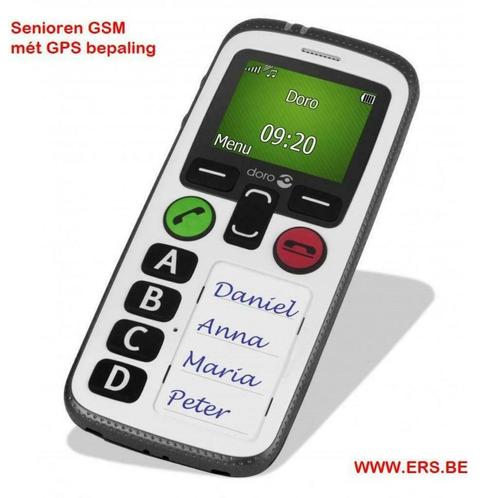 Senioren GSM  DORO 780X met GPS, Telecommunicatie, Mobiele telefoons | Hoesjes en Screenprotectors | Overige merken, Nieuw, Ophalen of Verzenden
