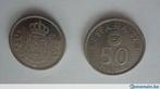 50 peseta's Juan Carlos 1980-1982 Spanje in zeer goede staat, Postzegels en Munten, Munten | Europa | Euromunten, Spanje, Ophalen of Verzenden