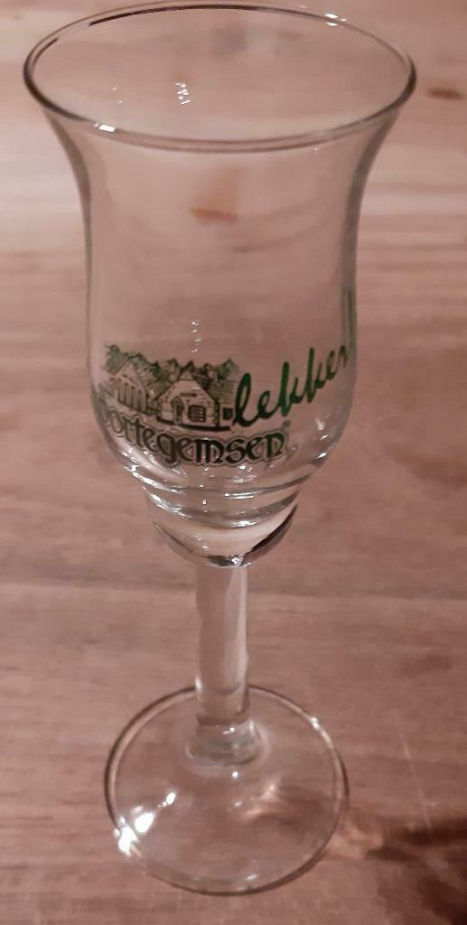 duo Wortegemsen jeneverglazen, Verzamelen, Glas en Drinkglazen, Nieuw, Borrel- of Shotglas, Ophalen of Verzenden
