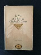 La vie et le rêve de Charles De Coster - H. Liebrecht, Verzenden