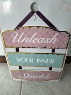 Leuk tekstbord, Huis en Inrichting, Woonaccessoires | Tekstborden en Spreuken, Ophalen of Verzenden, Nieuw