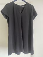 Korte zwarte jurk met ritssluiting aan achterzijde, Comme neuf, Zara, Taille 36 (S), Noir