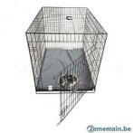 Cage complète avec bac + coussin + BOL INOX 6 tailles, Animaux & Accessoires, Accessoires pour chiens, Envoi, Neuf