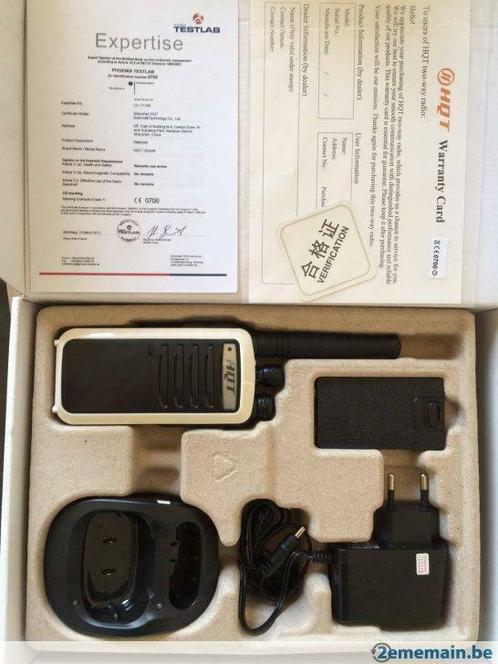 talkie walkie hqt qd446 pmr 446, Telecommunicatie, Zenders en Ontvangers, Nieuw, Ophalen