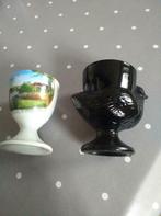 Coquetier poule noire/ coquetier souvenir de Hanovre, Collections, Enlèvement ou Envoi, Comme neuf