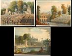 Suttee (Weduweverbranding) [1830?] + 2 andere Grindlay India, Antiek en Kunst, Ophalen of Verzenden