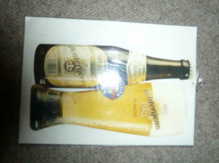 # post kaart + envelop DENTERGEMS Wit ~ Blanche, Verzamelen, Biermerken, Gebruikt, Overige typen, Overige merken, Ophalen of Verzenden