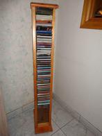 étagère à CD en bois - 60 CD, 25 à 50 cm, Enlèvement, 100 à 150 cm, Utilisé