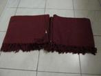 Bourgondische bankhoezen met franjes 150x110, Ophalen of Verzenden, Zo goed als nieuw, Rechthoekig, Overige kleuren