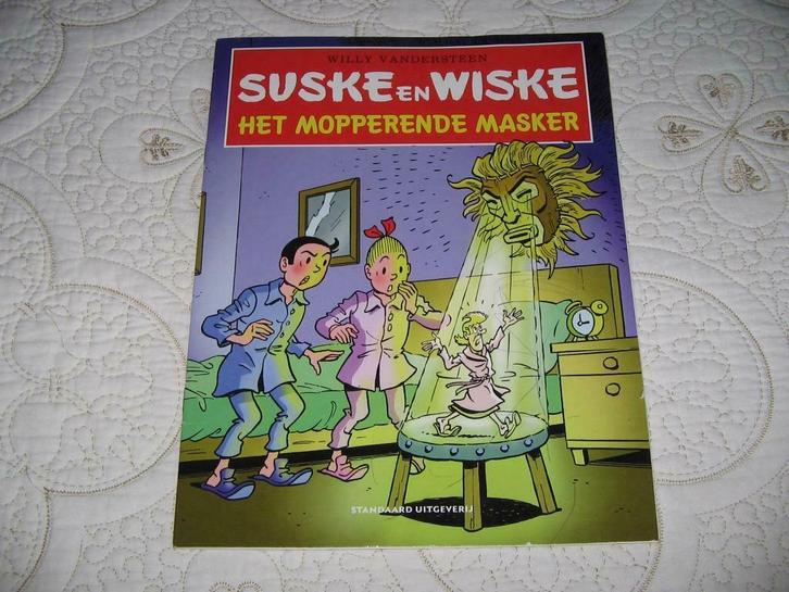 Suske en Wiske : Het mopperende masker - EERSTE DRUK, Livres, BD, Utilisé, Une BD, Envoi