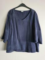Zéér mooie blouse van Mayerline maat 46, Comme neuf, Bleu, Mayerline, Taille 46/48 (XL) ou plus grande