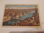Postkaart 1941 Zürich en Alpen, Verzamelen, Ophalen of Verzenden, 1940 tot 1960, Gelopen, Overig Europa