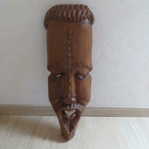 Afrikaans masker in hout, Antiek en Kunst, Kunst | Overige Kunst, Ophalen of Verzenden