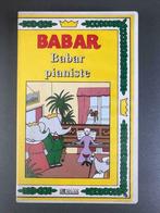 VHS Babar : Babar pianiste, Cd's en Dvd's, Gebruikt, Tekenfilm, Alle leeftijden, Ophalen of Verzenden