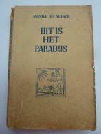 Dit is het paradijs. Monda de Munck, Davidsfonds,1952, Antiek en Kunst, Antiek | Boeken en Manuscripten, Ophalen