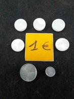 lot 5 boutons de 13 mm 1 de 18 mm et 1 de 9 mm blanc B51318, Hobby & Loisirs créatifs, Bouton ou Boutons, Enlèvement ou Envoi
