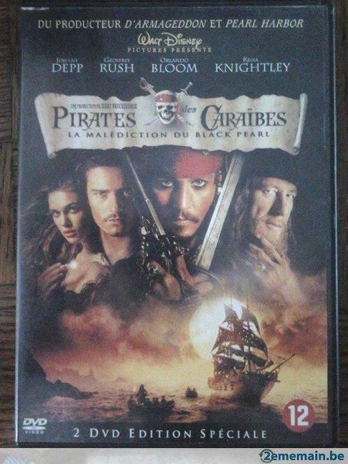 Pirates des caraibes - La malédiction du black pearl, Cd's en Dvd's, Dvd's | Actie, Vanaf 12 jaar, Ophalen of Verzenden