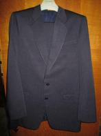 donkerblauw handgemaakt maatpak, Kleding | Heren, Kostuums en vesten, Ophalen of Verzenden, Gedragen