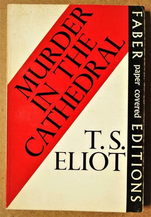 Murder in the Cathedral - 1968/Play - T.S. Eliot (1888-1965), Livres, Art & Culture | Danse & Théâtre, Utilisé, Théâtre, Enlèvement ou Envoi