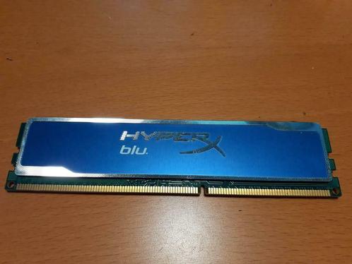 2 Go de RAM DDR3 Kingston HyperX Blu KHX1600C9AD3B1 / 2G, Informatique & Logiciels, Mémoire RAM, Utilisé, Desktop, 2 GB, DDR3