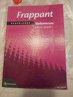 Boek Frappant Nederlands Vademecum eerste graad, ASO, Ophalen of Verzenden, Zo goed als nieuw, Pelckmans