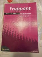 Boek Frappant Nederlands Vademecum eerste graad, Comme neuf, Secondaire, Enlèvement ou Envoi, Pelckmans