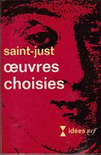 Saint-Just, Oeuvres choisies. Discours-Rapports., Livres, Philosophie, Utilisé, Enlèvement ou Envoi, Philosophie pratique