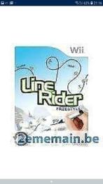 Jeu wii line rider (prix diminué), Ophalen, Zo goed als nieuw, Overige genres, Vanaf 7 jaar